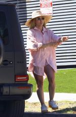 HILARY DUFF Out at a Park in Sherman Oaks 08/18/2023