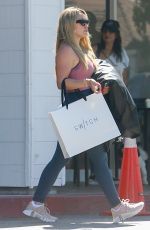 HILARY DUFF Out Shopping in Los Angeles 08/11/2023