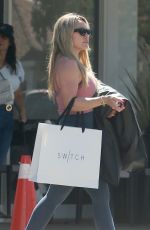 HILARY DUFF Out Shopping in Los Angeles 08/11/2023