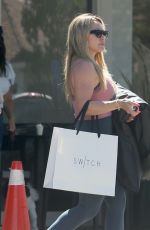 HILARY DUFF Out Shopping in Los Angeles 08/11/2023