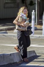 HILARY DUFF Shopping at Fred Segal in Studio City 08/14/2023