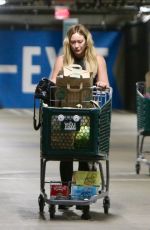 HILARY DUFF Shopping at Whole Foods Market in Studio City 08/23/2023