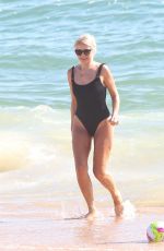 HOLLY WILLOGHBY in Swimsuit at a Beach in Algarve in Portugal 08/05/82023