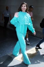 IDINA MENZEL Leaves Today Show in New York 08/17/2023