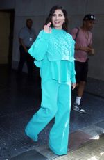 IDINA MENZEL Leaves Today Show in New York 08/17/2023