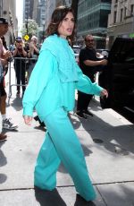 IDINA MENZEL Leaves Today Show in New York 08/17/2023