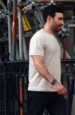 IMOGEN POOTS on the Set of For Life in London 08/23/2023