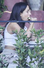 INES DE RAMON Out for Lunch with a Friend at Great White in West Hollywood 08/29/2023