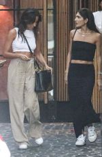 INES DE RAMON Out for Lunch with a Friend at Great White in West Hollywood 08/29/2023