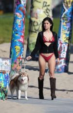 INES TROCCHIA at a Photoshoot in Venice Beach 08/01/2023