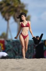 INES TROCCHIA at a Photoshoot in Venice Beach 08/01/2023