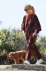 JACQUELINE ELLEN LAST Out with Her Dog in Sydney