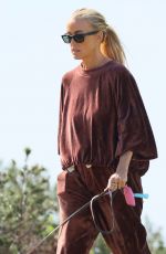 JACQUELINE ELLEN LAST Out with Her Dog in Sydney