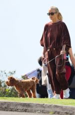 JACQUELINE ELLEN LAST Out with Her Dog in Sydney