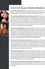 JAZMIN VIKTORIA ELIZABETH in Modellenland Magazine, August 2023