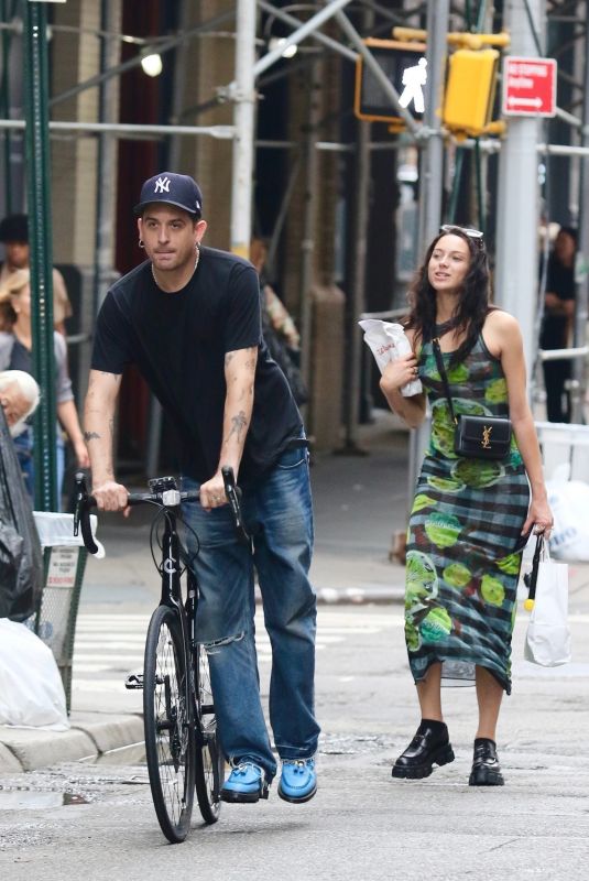 JENAYE NOAH and G-Eazy Out in New York 08/07/2023