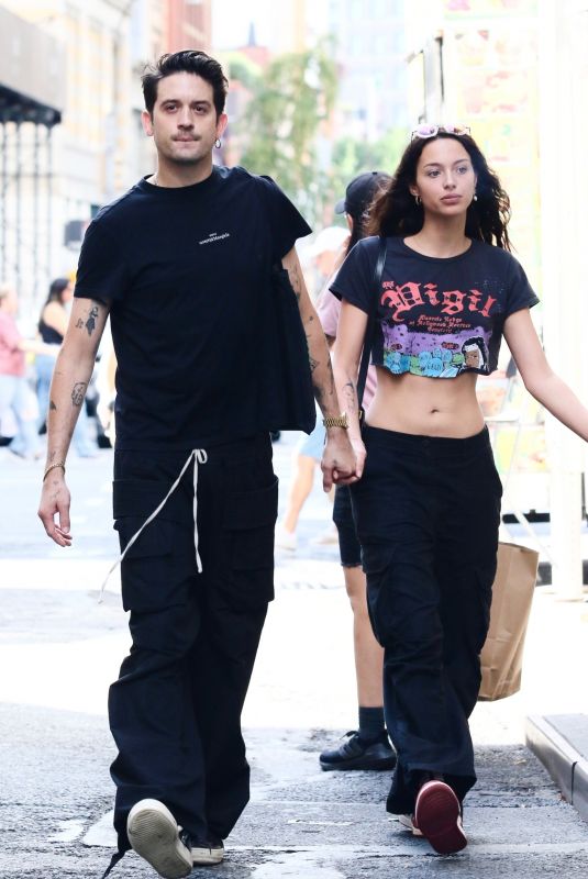 JENAYE NOAH and G-Eazy Out in New York 08/27/2023
