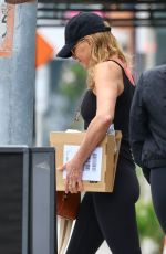 JENNIFER ANISTON Leaves Pilates Class in Los Angeles 08/10/2023