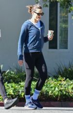 JENNIFER GARNER and Her Fitness Pall out for Power Walk in Brentwood 08/26/2023