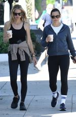 JENNIFER GARNER and Her Fitness Pall out for Power Walk in Brentwood 08/26/2023