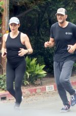 JENNIFER GARNER and John Miller Out Jogging in Brentwood 08/14/2023