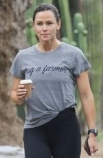 JENNIFER GARNER Out for Early Morning Walk in Brentwood 08/24/2023