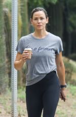 JENNIFER GARNER Out for Early Morning Walk in Brentwood 08/24/2023