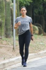 JENNIFER GARNER Out for Early Morning Walk in Brentwood 08/24/2023