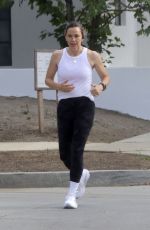 JENNIFER GARNER Out on Morning Run in Los Angeles 08/13/2023