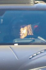 JENNIFER HUDSON Out Driving Her New Lamborghini Urus in Los Angeles 08/03/2023