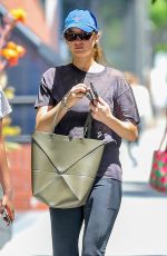 JENNIFER LAWRENCE Heading to Pilates Studio with a Friend in Los Angeles 08/04/2023