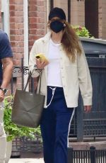 JENNIFER LAWRENCE Leaves a Pedicure and Massage in New York 08/25/2023