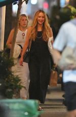 JENNIFER LAWRENCE, MOLLY HOWARD and TRACY DUBB Out for Dinner at Via Carota in New York 08/22/2023
