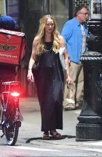 JENNIFER LAWRENCE Out for Dinner with Friends at Via Carota in New York 08/22/2023