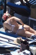 JENNIFER LOPEZ in a White Bikini at a Photoshoot in Italy 08/10/2023