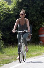 JENNIFER LOPEZ on a Bike Ride in The Hamptons 08/02/2023