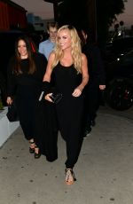 JENNY MCCARTHY Out for Dinner with Friends and Family at Catch Steakhouse in West Hollywood 08/05/2023