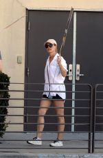 JERI RYAN at SAG-AFTRA Strike at Warner Bros. Studios in Los Angeles 08/08/2023