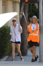 JERI RYAN at SAG-AFTRA Strike at Warner Bros. Studios in Los Angeles 08/08/2023