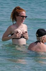 JESS GLYNNE in Bikini whilst on Holiday in Ibiza 08/15/2023