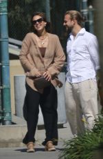 JESSICA ALBA and Brandon Green Out in Los Angeles 08/25/2023