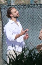 JESSICA ALBA and Brandon Green Out in Los Angeles 08/25/2023