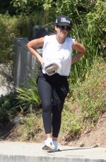 JESSICA ALBA Out Hiking in Los Angeles 08/07/2023