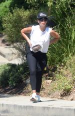 JESSICA ALBA Out Hiking in Los Angeles 08/07/2023
