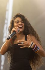 JESSIE REYEZ Performs at Lollapalooza Music Festival at Grant Park in Chicago 08/04/2023