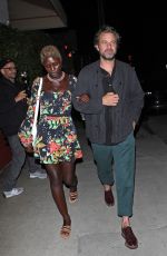 JODIE TURNER-SMITH and Joshua Jackson on a Dinner Date at Giorgio Baldi in Santa Monica 08/11/2023