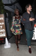 JODIE TURNER-SMITH and Joshua Jackson on a Dinner Date at Giorgio Baldi in Santa Monica 08/11/2023
