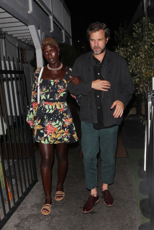JODIE TURNER-SMITH and Joshua Jackson on a Dinner Date at Giorgio Baldi in Santa Monica 08/11/2023