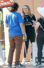 JOEY KING at WGA Strike at Disney Studio in Burbank 08/04/2023