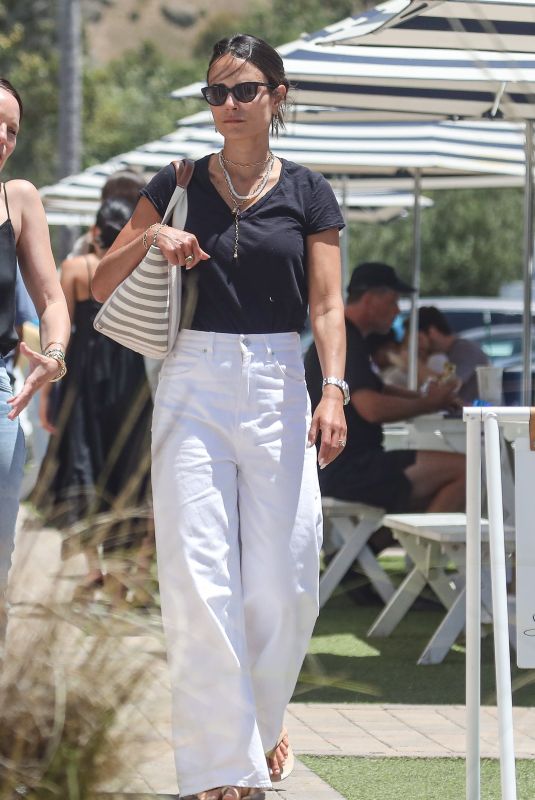 JORDANA BREWSTER Out Shopping at Fred Segal in Malibu 08/03/2023